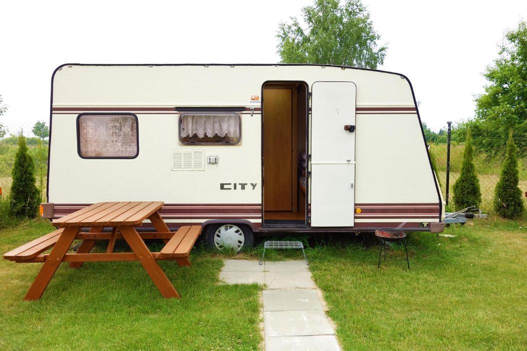 Camping Pod Zaglem ミエルノ エクステリア 写真